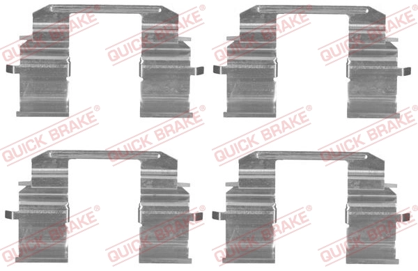 Accessory Kit, disc brake pad